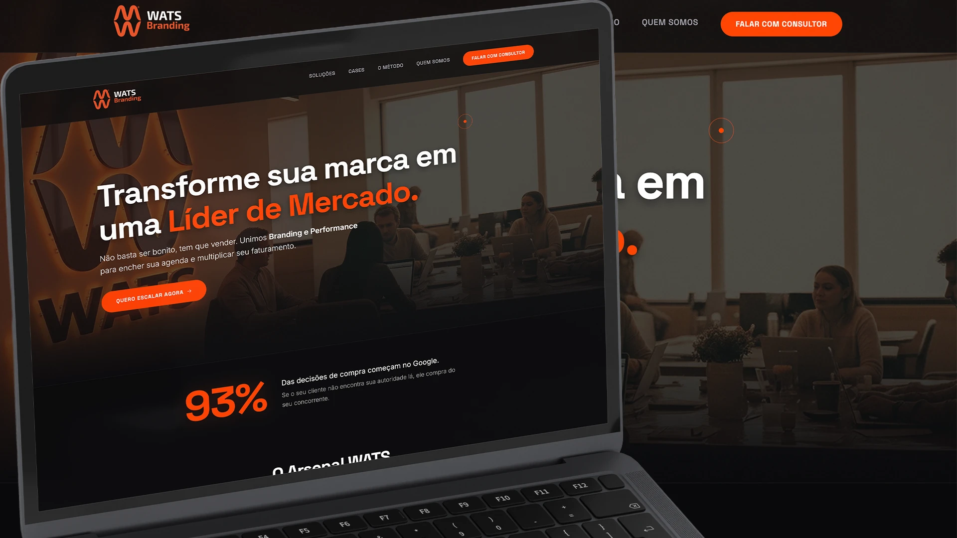 Design de Landing Page Institucional